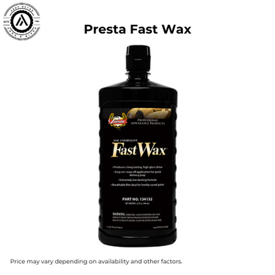 Presta Fast Wax - High-Gloss Shine & Easy Protection 946ml