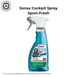 SONAX Cockpit Spray – Sport Fresh Scent for a Clean Interior! 500ml