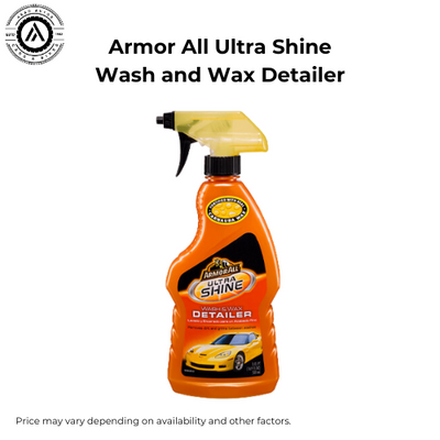Armor All Ultra Shine Wash and Wax Detailer – Clean, Shine, and Protect in One! 500ml