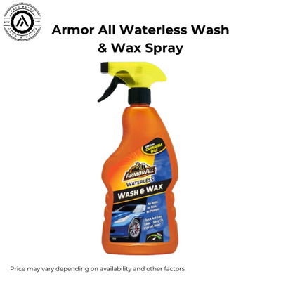 Armor All Waterless Wash & Wax Spray – Clean and Shine Anywhere! 500ml