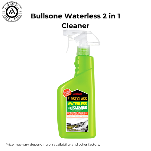 Bullsone Waterless 2-in-1 Cleaner – Effortless Shine and Clean 550ml