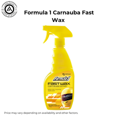 Formula 1 Carnauba Fast Wax – Quick Shine and Protection for Your Car! 473ml