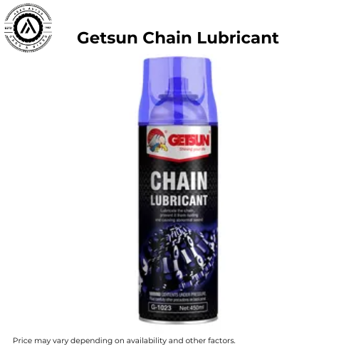 Getsun Chain Lubricant - Keep Your Chain Running Smoothly! 450ml  Asad  Autos