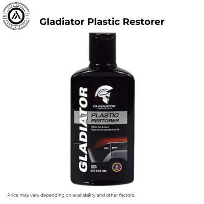 Gladiator Plastic Restorer – 300ml for Renewed Shine and Protection!