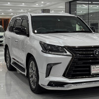 Toyota Lexus LX 570 (2019) Pearl White, Black Sequence