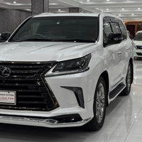 Toyota Lexus LX 570 (2019) Pearl White, Black Sequence