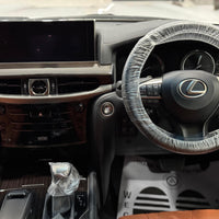 Toyota Lexus LX 570 (2019) Pearl White, Black Sequence