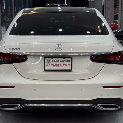 Mercedes Benz E200 (2021) Pearl White