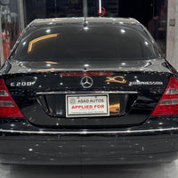 Mercedes Benz W211 E-200 (2005) Classic German Elegance