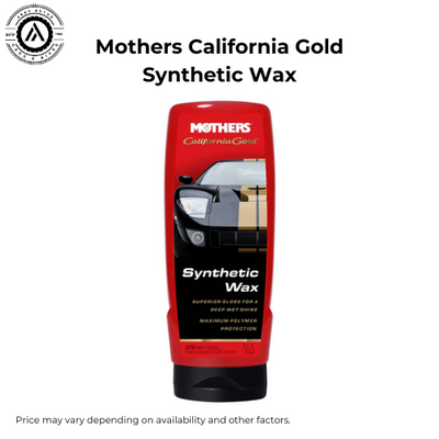 Mothers California Gold Synthetic Wax – Ultimate Shine and Protection! 473ml