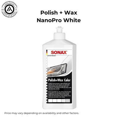 Sonax Polish & Wax White Nano Pro – All-in-One Paint Care 500ml