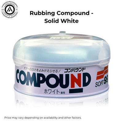 Rubbing Compound - Solid White