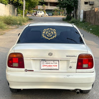 Suzuki Baleno JXR (2002) Reliable Family Sedan with Lasting Comfort