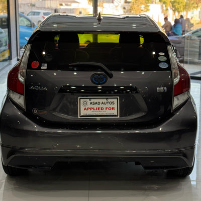 Toyota Aqua G Black Edition (2015) Stylish Hybrid with Premium Features