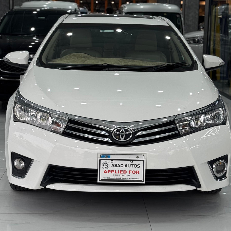 Toyota Corolla Altis Grande (2017) Top of the Line Comfort & Reliability