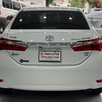 Toyota Corolla Altis Grande (2017) Top of the Line Comfort & Reliability