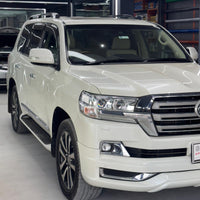 Toyota Land Cruiser ZX (2018) Pearl White Premium SUV - The Epitome of Luxury and Power